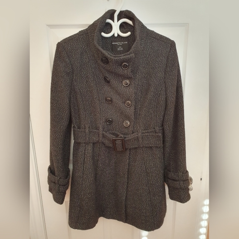 Kenneth Blake peacoat women's